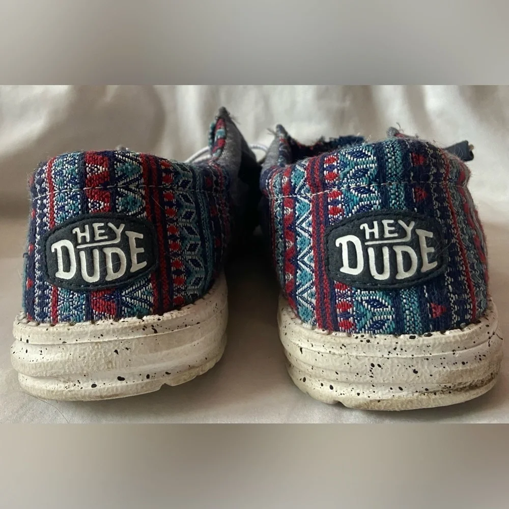 Hey Dude Men's Wally Funk Tribe Shoes Comfortable Lightweight Slip On US M9 /W11